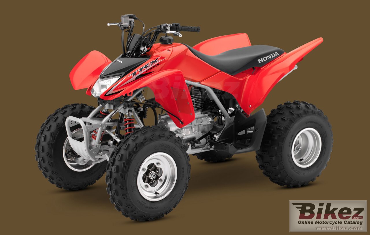 Honda TRX250X poster